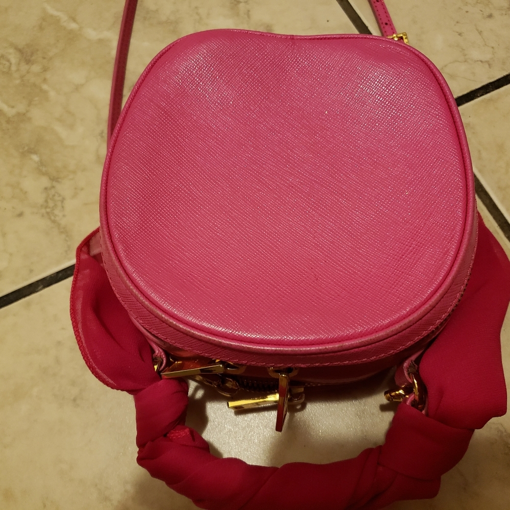 Mini inspired leather pouch bag - handle wrap included with Free Twilly - Picture 3 of 8